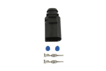 KIT COM 25 CONECTORES MACHO ELÉTRICOS VW DE 2,8 MM E 2 PINOS