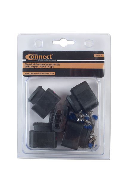 KIT COM 45 CONECTORES FÊMEA ELÉTRICOS VW DE 2,8 MM E 4 PINOS - Image 3