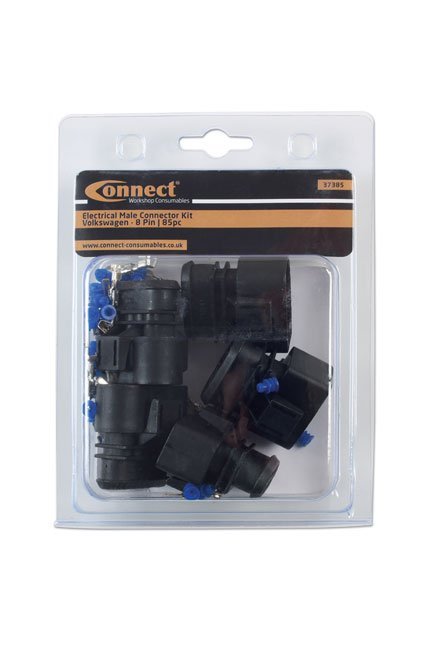 KIT COM 85 CONECTORES ELÉTRICOS MACHO VW DE 2,8 MM E 8 PINOS - Image 3