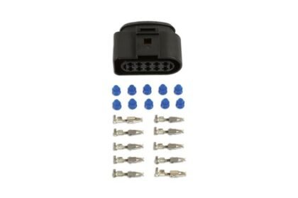 KIT COM 105 CONECTORES FÊMEA ELÉTRICOS VW DE 2,8 MM E 10 PINOS