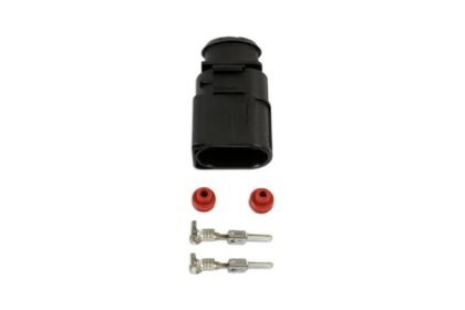 KIT COM 25 CONECTORES MACHO ELÉTRICOS VW DE 4,8 MM E 2 PINOS