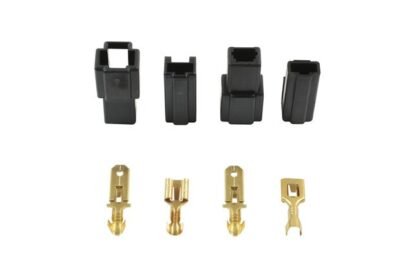KIT COM 8 CONECTORES TIPO 250 DE 1 PINO