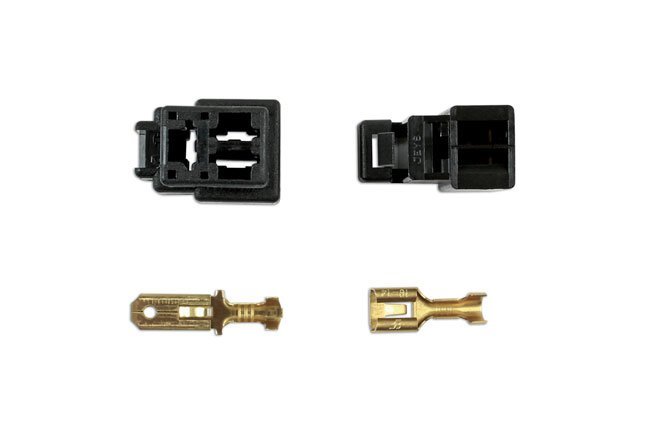 KIT COM 8 CONECTORES TIPO 250 DE 3 PINOS - Image 2