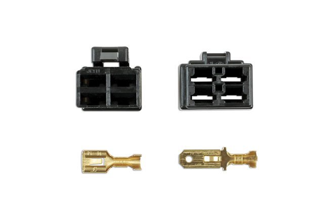 KIT COM 10 CONECTORES TIPO 250 DE 4 PINOS - Image 5