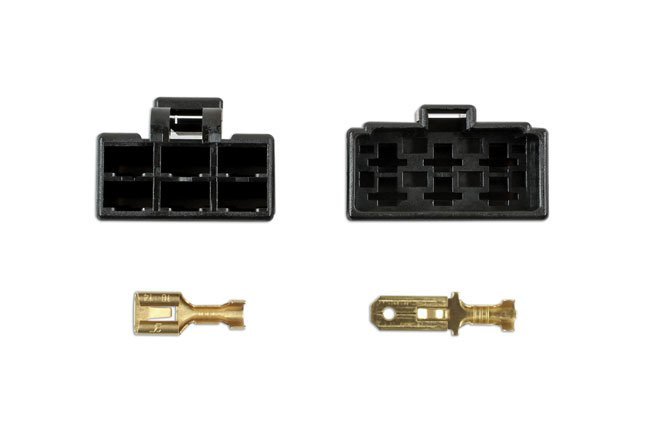 KIT COM 14 CONECTORES TIPO 250 DE 6 PINOS - Image 2