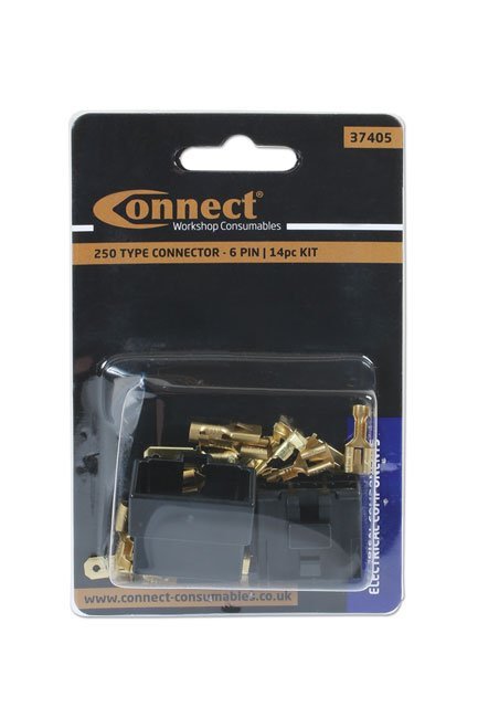 KIT COM 14 CONECTORES TIPO 250 DE 6 PINOS - Image 4