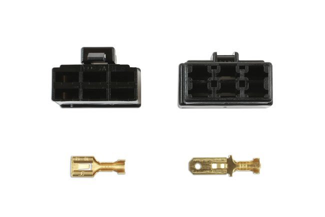 KIT COM 14 CONECTORES TIPO 250 DE 6 PINOS - Image 5