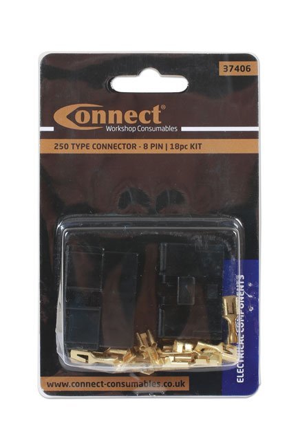 KIT COM 18 CONECTORES TIPO 250 DE 8 PINOS - Image 5