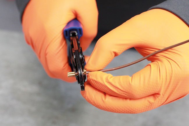 CONECTOR TIPO 250 COM TERMINAIS MACHO NÃO ISOLADOS, PACOTE COM 100 UNIDADES. - Image 5