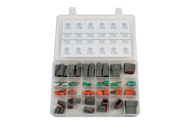 KIT DE CONECTORES DEUTSCH DT SORTIDOS COM 22 PEÇAS