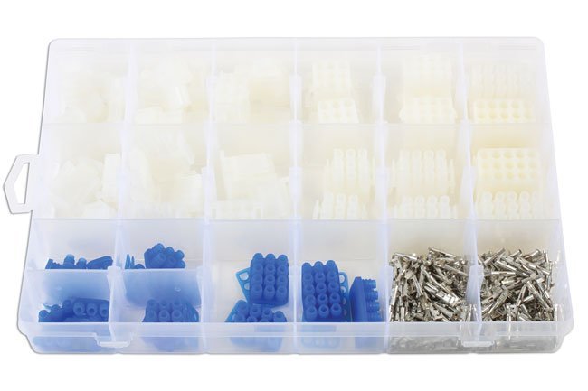 KIT DE CONECTORES ELÉTRICOS MATE-N-LOK VARIADOS COM 325 PEÇAS