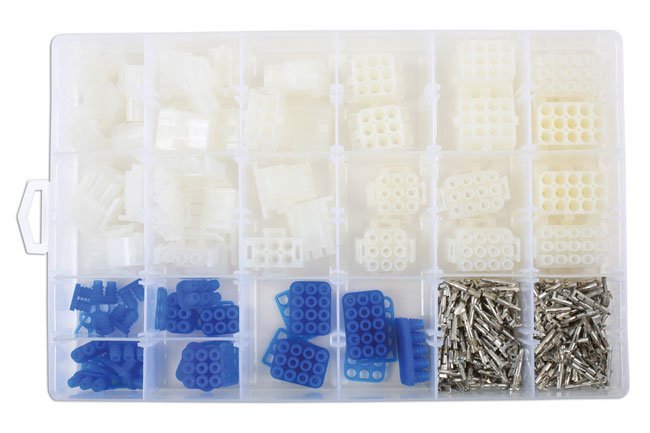 KIT DE CONECTORES ELÉTRICOS MATE-N-LOK VARIADOS COM 325 PEÇAS - Image 3