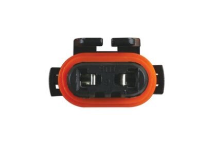 CONECTOR DE FAROL ALTO DE 2 PINOS (2 PEÇAS)