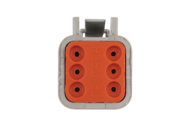 KIT DE CONECTORES ALEMÃES DE 6 PINOS (8 PEÇAS) - Image 2