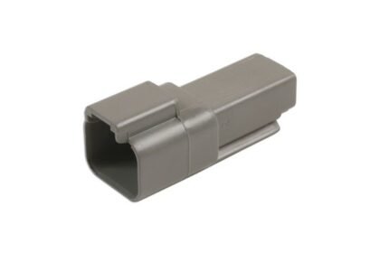 KIT DE CONECTORES DE RECEPTÁCULO ALEMÃO DE 2 PINOS (4 PEÇAS)