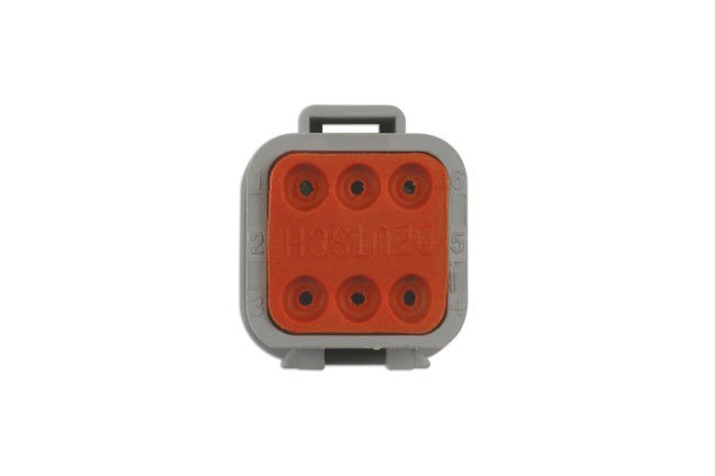 KIT DE CONECTORES DE RECEPTÁCULO ALEMÃO DE 6 PINOS (8 PEÇAS) - Image 3