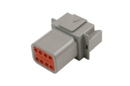 KIT DE CONECTORES DE RECEPTÁCULO ALEMÃO DE 8 PINOS (10 PEÇAS)