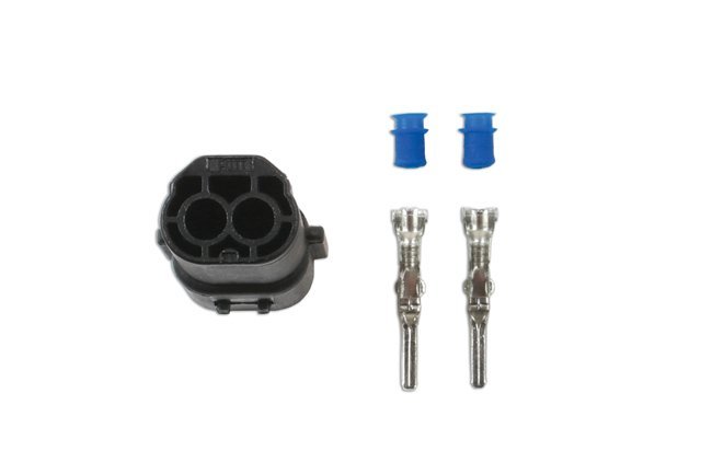 KIT DE CONECTORES MACHO DE 2 PINOS AMP ECONOSEAL SÉRIE J, 30 PEÇAS