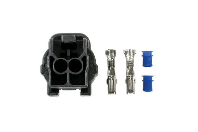 KIT DE CONECTORES FÊMEA DE 2 PINOS AMP ECONOSEAL SÉRIE J (25 PEÇAS)