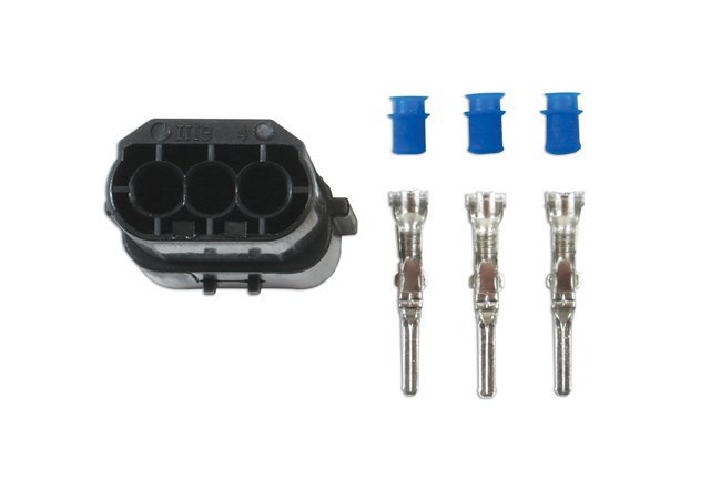 KIT DE CONECTORES MACHO DE 3 PINOS AMP ECONOSEAL SÉRIE J, 40 PEÇAS