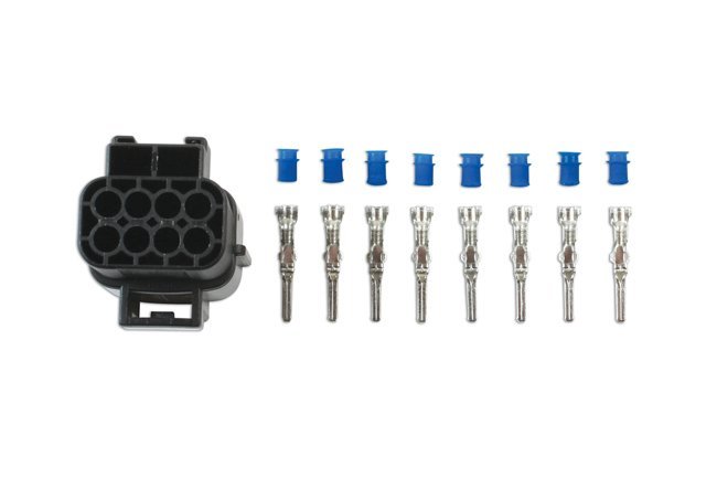 KIT DE CONECTORES MACHO DE 8 PINOS AMP ECONOSEAL SÉRIE J, 54 PEÇAS