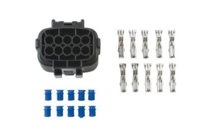 KIT DE CONECTORES FÊMEA DE 10 PINOS AMP ECONOSEAL SÉRIE J, 42 PEÇAS