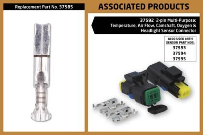 CONECTORES DO SENSOR DE ROTAÇÃO DO VIRABREQUIM RENAULT ELECTRICAL (2 PEÇAS)