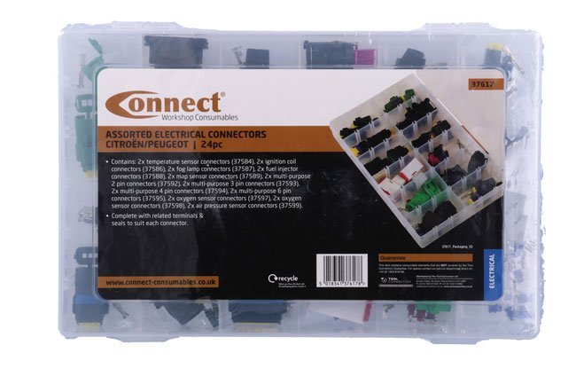 KIT DE CONECTORES CITROËN/PEUGEOT VARIADOS (24 PEÇAS) - Image 2