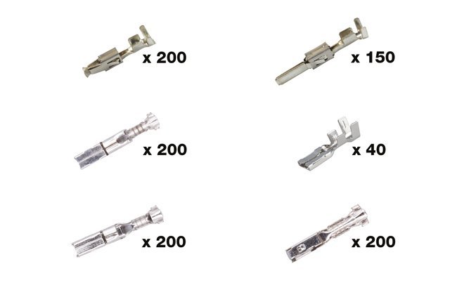 TERMINAIS VARIADOS NÃO ISOLADOS - PARA CITROËN, PEUGEOT 990 PEÇAS - Image 2
