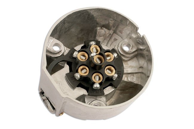 SOQUETE METÁLICO DE 7 PINOS, 12 VOLTS, 12N, PACOTE COM 5 PEÇAS - Image 4