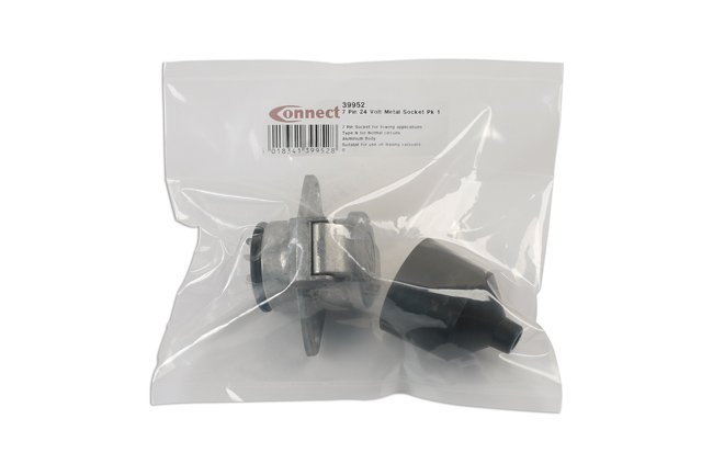 SOQUETE METÁLICO DE 7 PINOS E 24 VOLTS (1 UNIDADE) - Image 3