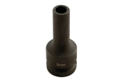 CHAVE DE CAIXA DE IMPACTO DE ARO DIVIDIDO 1/2"D 8MM X 10PT