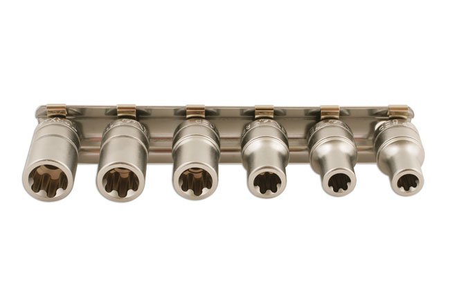 CONJUNTO DE CHAVE DE CAIXA TORX® PLUS 1/4"D 6PC