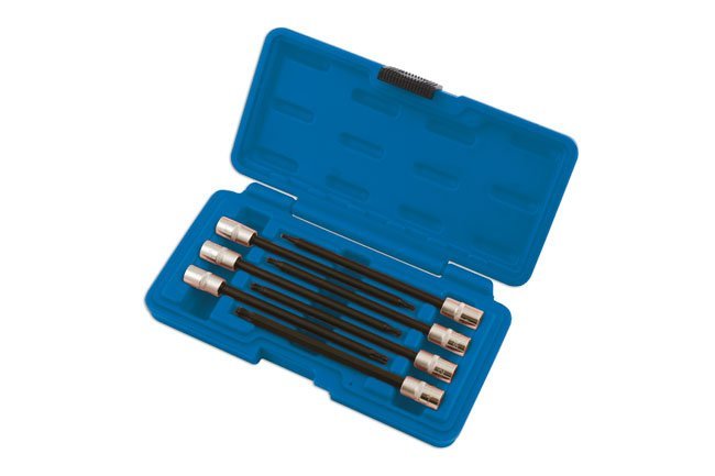 BIT DE CHAVE DE CAIXA EM ESTRELA DE EXTREMIDADE ESFERA LONGA CONJUNTO 1/4"D 7PC - Image 4
