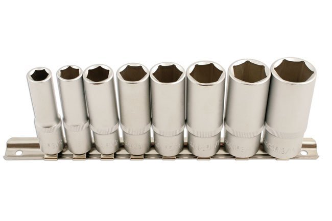 CONJUNTO AF DEEP SOCKET 3/8"D 8PC