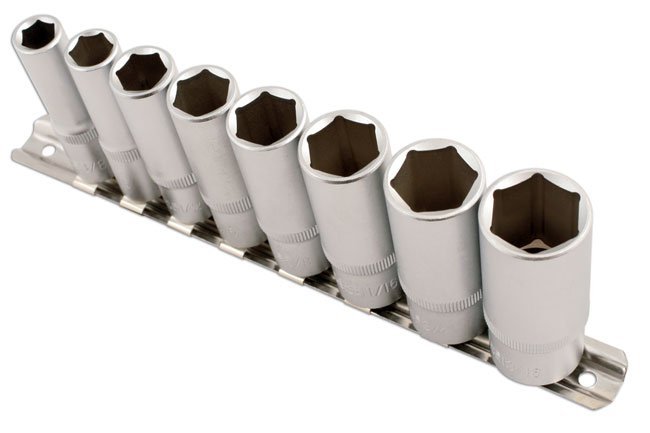 CONJUNTO AF DEEP SOCKET 3/8"D 8PC - Image 2