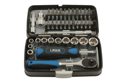 CONJUNTO DE CHAVE DE CAIXA E BIT 1/4"D 38PC