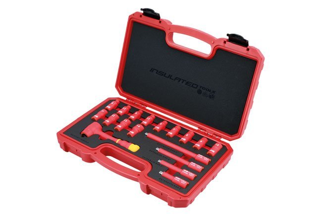 CONJUNTO DE CHAVE DE CAIXA ISOLADA 1/4"D 18PC - Image 5