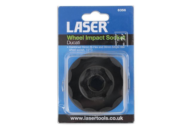 CHAVE DE CAIXA DE IMPACTO PARA RODAS 1/2"D 55MM/30MM - PARA DUCATI - Image 6