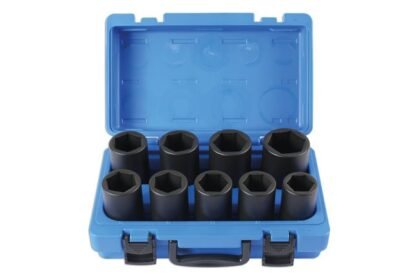 CONJUNTO DE CHAVE DE CAIXA DE IMPACTO LONGA 3/4"D 9PC