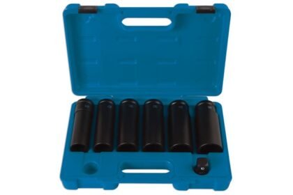 CONJUNTO DE CHAVE DE CAIXA DE IMPACTO EXTRA LONGA 3/4"D 7PC