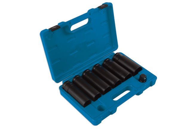 CONJUNTO DE CHAVE DE CAIXA DE IMPACTO EXTRA LONGA 3/4"D 7PC - Image 4