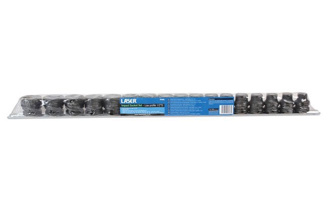CONJUNTO DE CHAVE DE CAIXA DE IMPACTO DE PERFIL BAIXO 1/2"D 17PC - Image 4