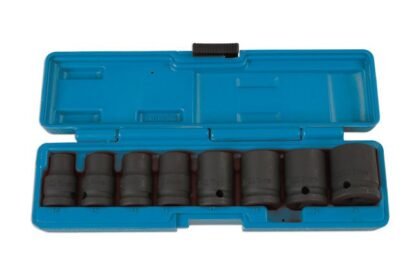 CONJUNTO DE CHAVE DE CAIXA DE IMPACTO 1/2"D 8PC
