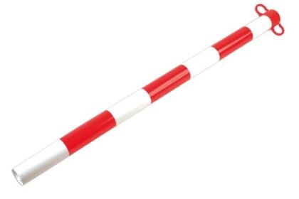 POSTE DE SUPORTE DA CORRENTE COM TAMPA (VERMELHO/BRANCO)