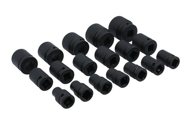 CONJUNTO DE CHAVE DE CAIXA DE IMPACTO 1/2"D 18PC - Image 3