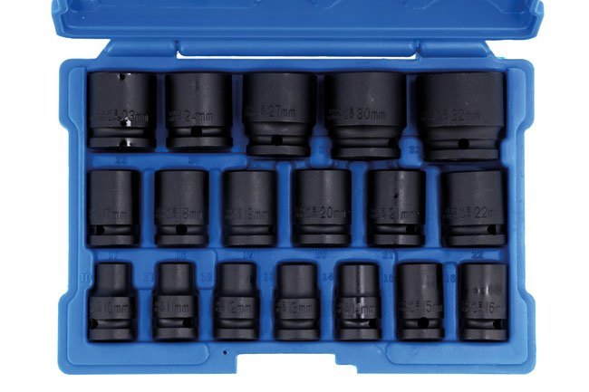 CONJUNTO DE CHAVE DE CAIXA DE IMPACTO 1/2"D 18PC - Image 4