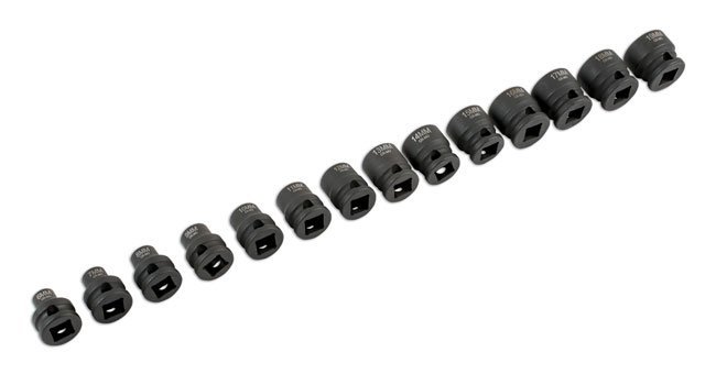 CONJUNTO DE CHAVE DE CAIXA DE IMPACTO CURTO 3/8"D 14PC - Image 2