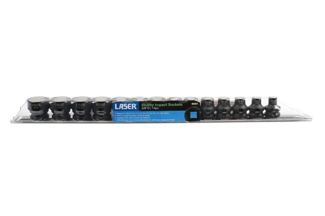 CONJUNTO DE CHAVE DE CAIXA DE IMPACTO CURTO 3/8"D 14PC - Image 6
