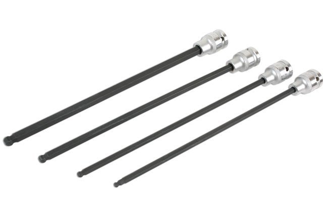 CONJUNTO HEXAGONAL COM EXTREMIDADE ESFÉRICA EXTRA LONGA AJUSTADA DE 1/2"D 4PC - Image 3
